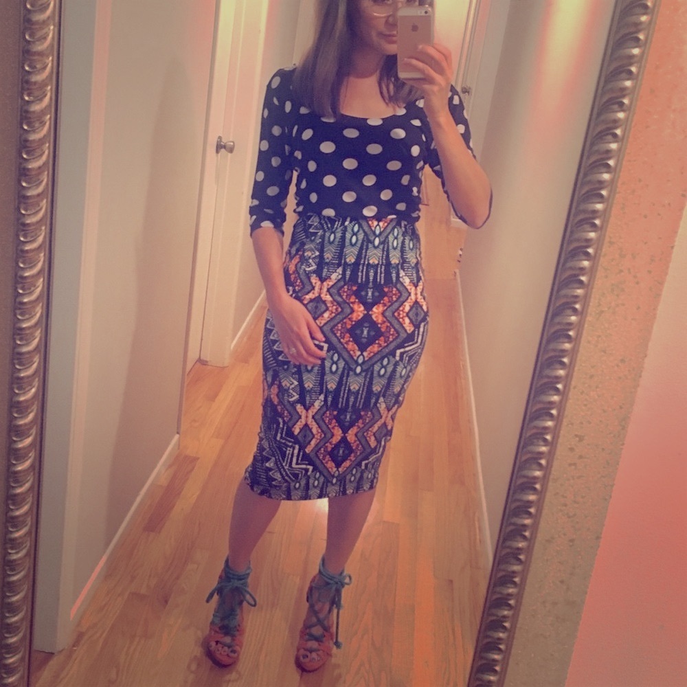 ✅FREE✅ Daydreamer LA UO polkadot fitted crop top S - Picture 7 of 7